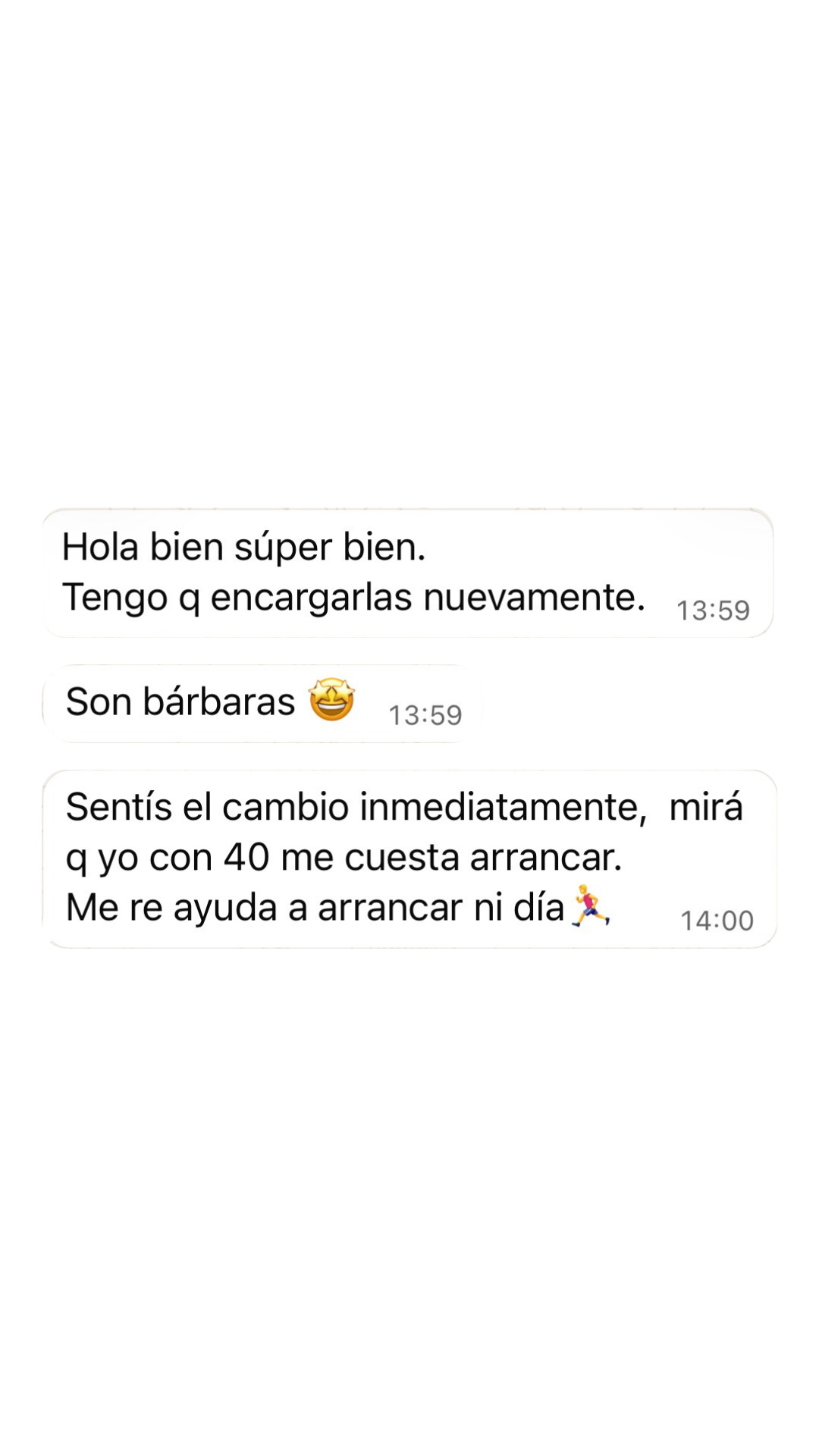 Mensajes de clientes, semana 3
