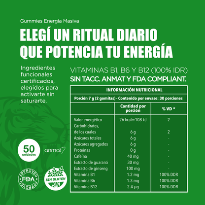 KIT ENERGÍA MASIVA + SUEÑO PROFUNDO