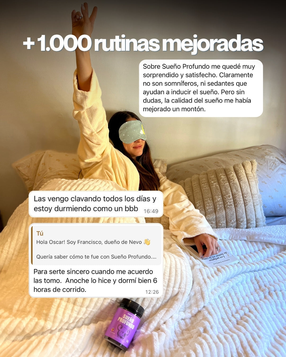 Gomitas de magnesio para relajarse y dormir bien