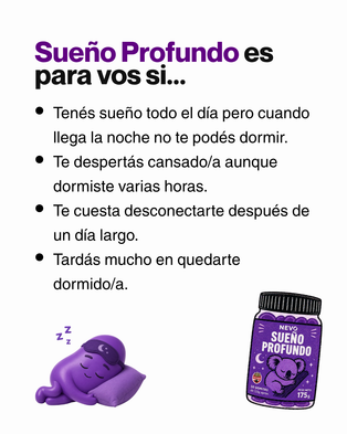 SUEÑO PROFUNDO