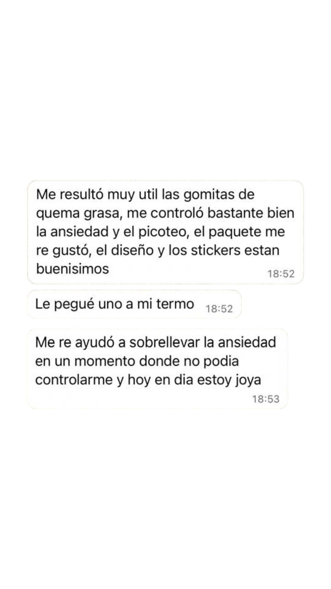 Mensajes de cliente, semana 3